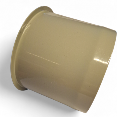 Preview: Anschlussstutzen Ø 80 mm – GrainPower – Bördelkanten-System